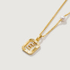 Be Myself Initial Necklace