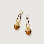 Oracle Tiger’s Eye Drop Earrings