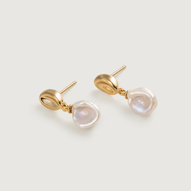 Floriography Pearl Earrings