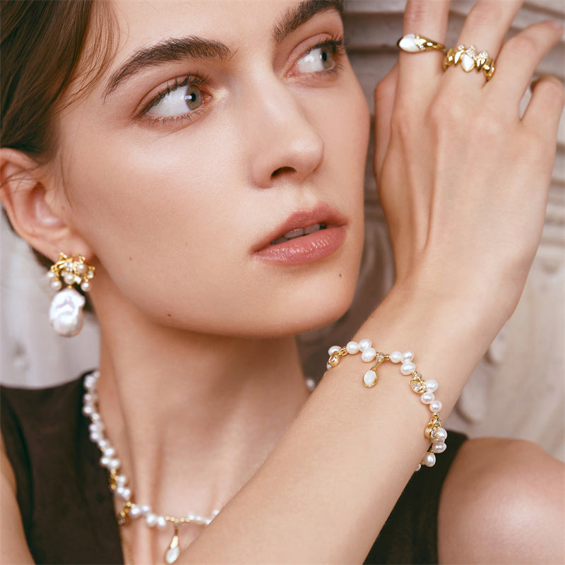 Champagne Moment Pearl Bracelet