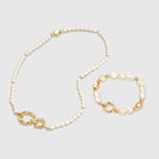 Ever-changing Handmade Baroque Pearl Necklace - Amber Lollipop