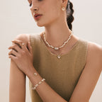 Be Love Pink Heart Necklace