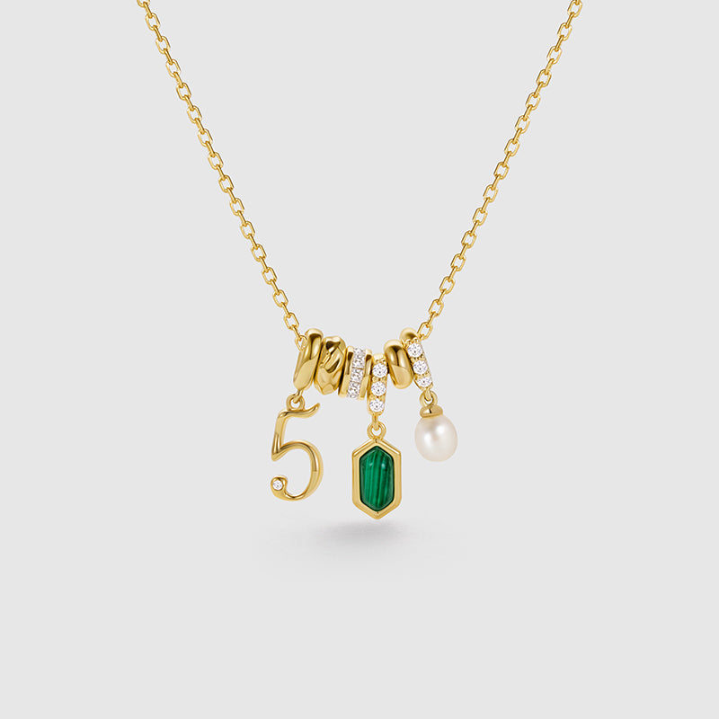 Birthstone Charm Necklace