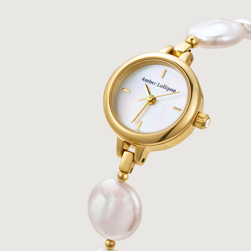 Golden Hour Blush Pearl Watch