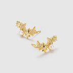 Polaris Pearl Stud Earrings
