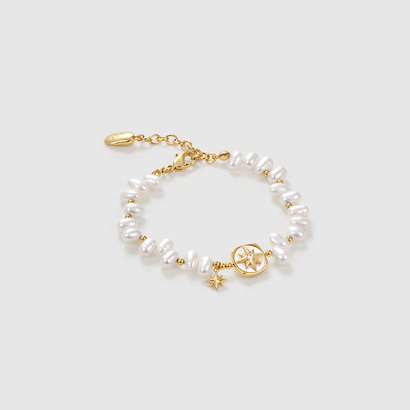 Radiant Star Pearl Bracelet