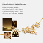 Celestial Triple Star Necklacec