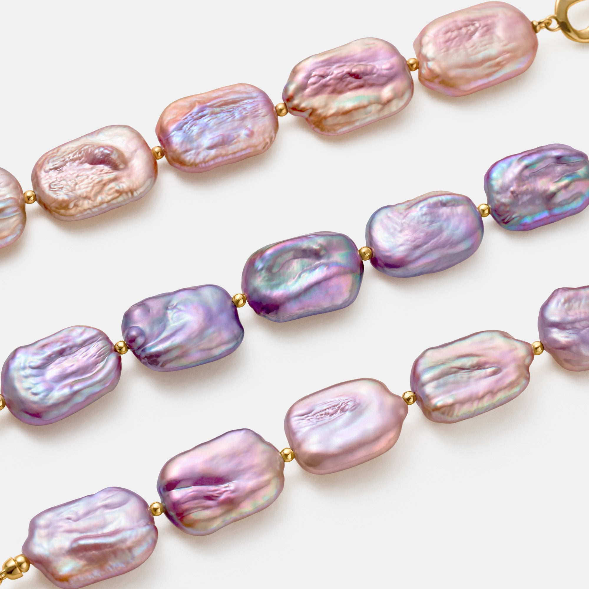 Sea Treasure Baroque Pearl Collar Necklace