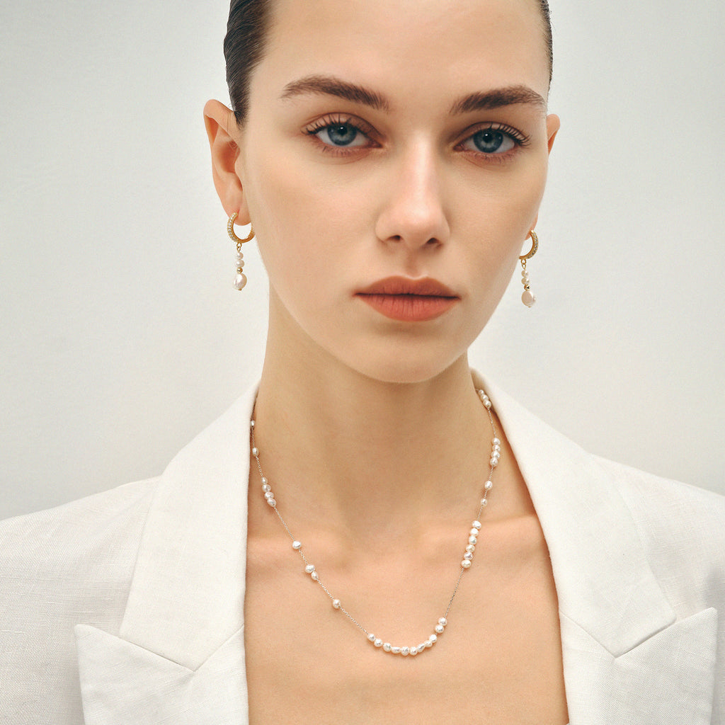 Moonlight Pearl Necklace