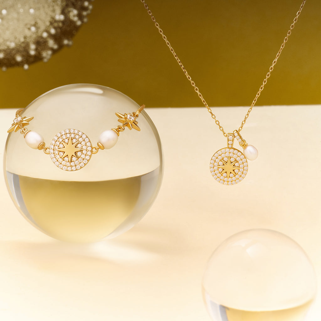Celestial North Star Necklace