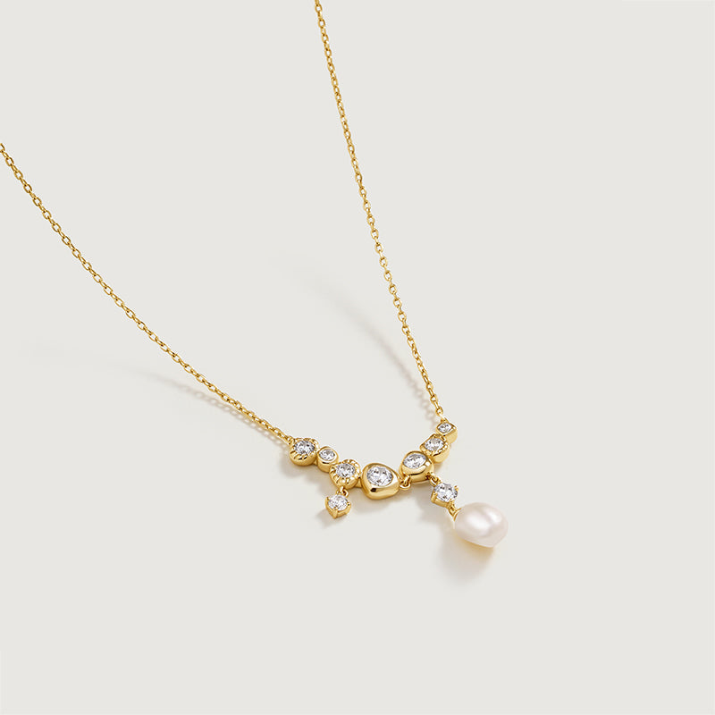 Drift Sand Pearl Necklace