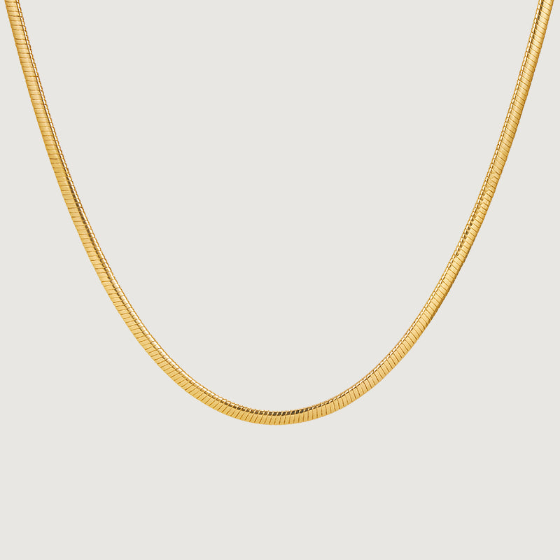 Large Baroque Pearl Pendant Necklace With Gold OT Chain