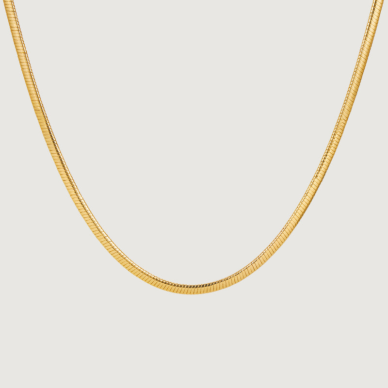 Large Baroque Pearl Pendant Necklace With Gold OT Chain