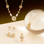 Celestial Star CZ Pendant Necklace