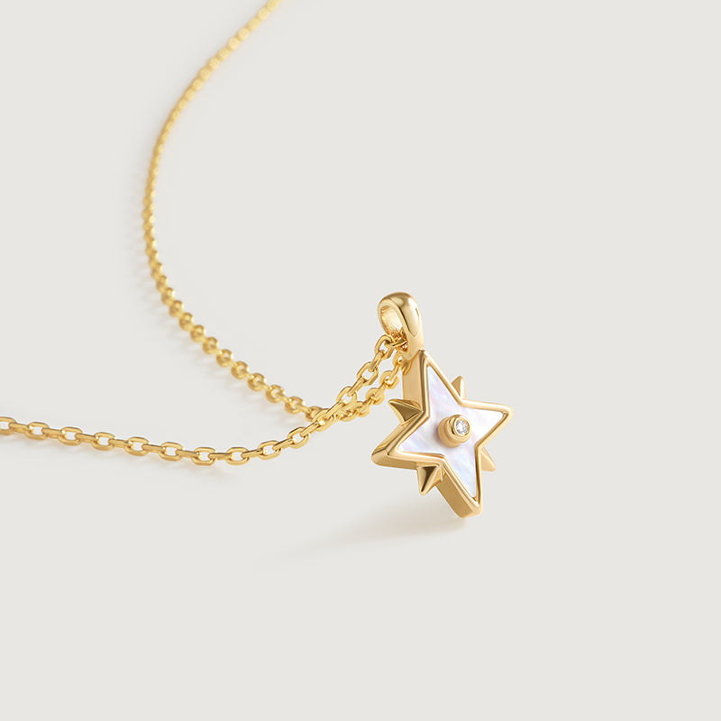 Radiant Star Pendant Necklace