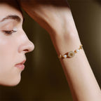 Celestial Star Pearl Adjustable Bracelet