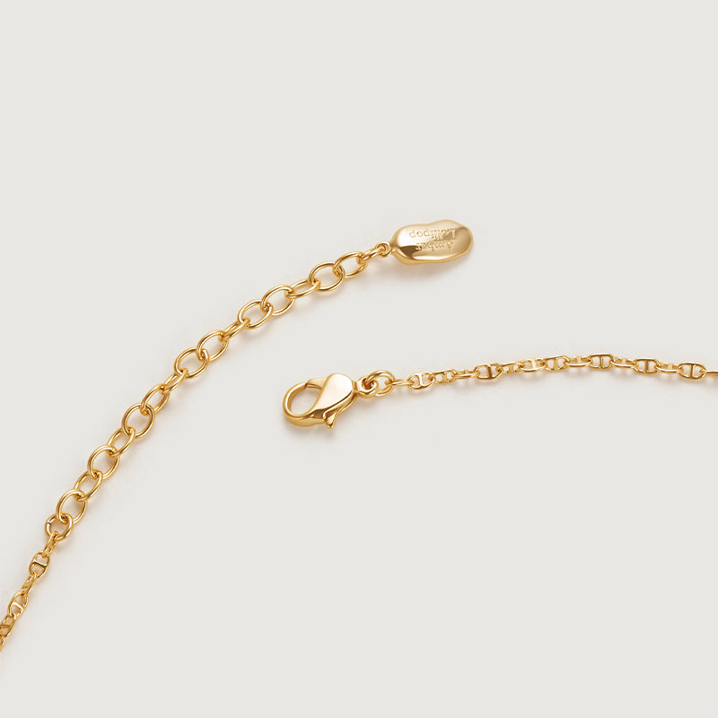 Floriography Keshi Pearl Branch Necklace