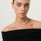 Irregular Choker Pearl Necklace