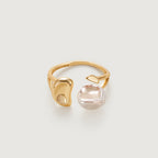 Floriography Keshi Pearl Ring