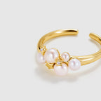 Starlight Pearl Bubble Ring