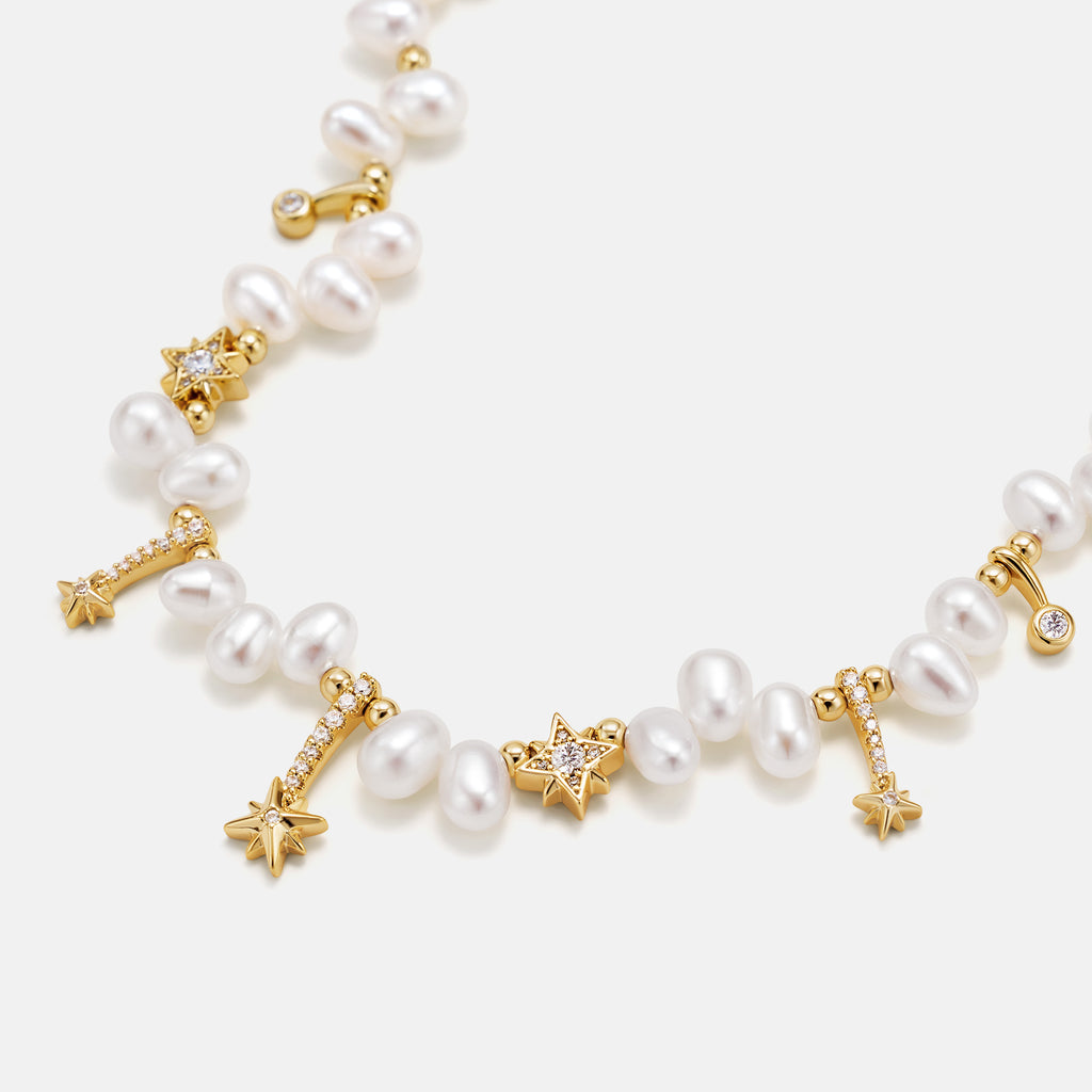Polaris Pearl Necklace