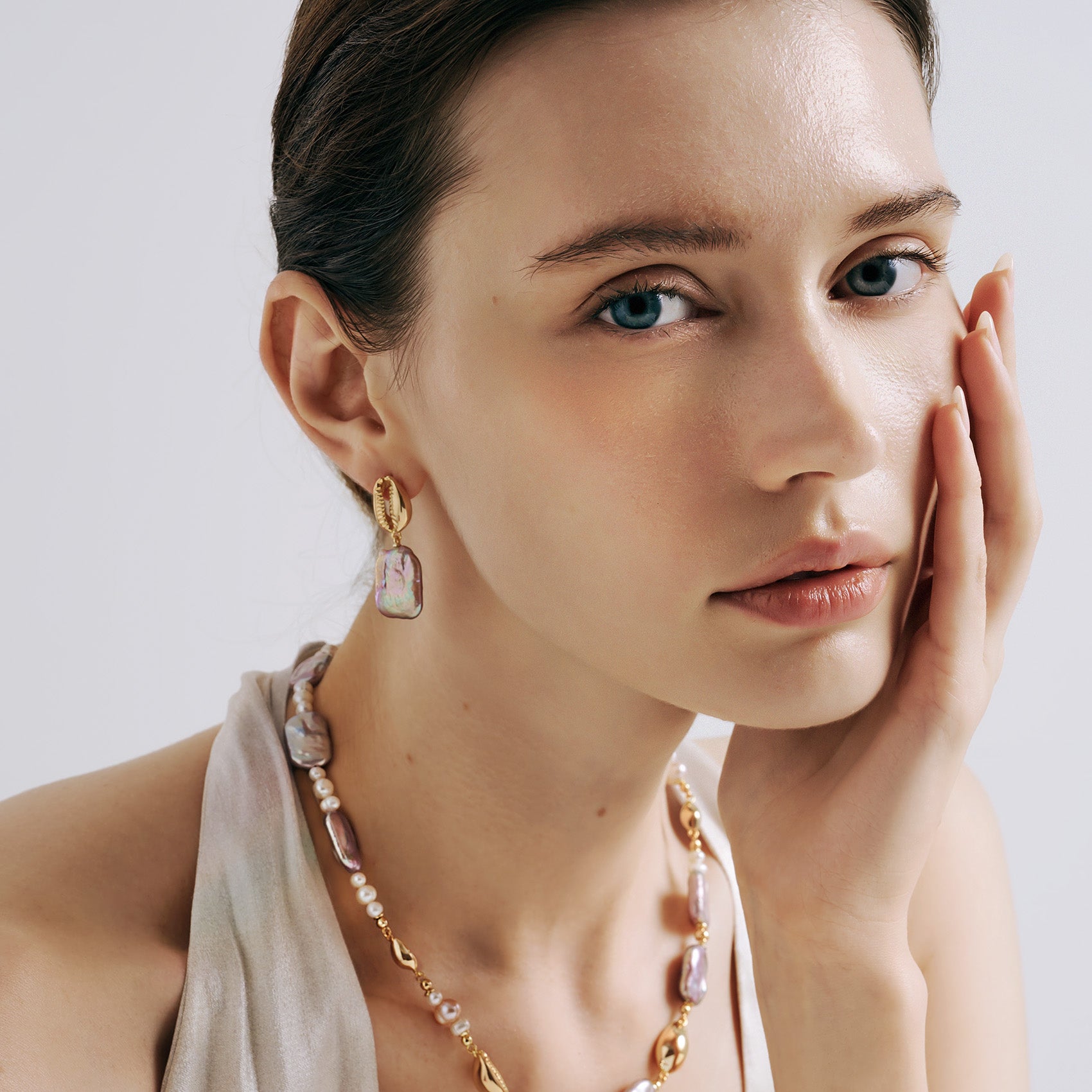 Sea Treasure Baroque Pearl Earrings