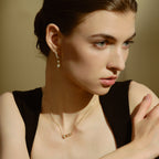 Celestial Star Paperclip Necklace