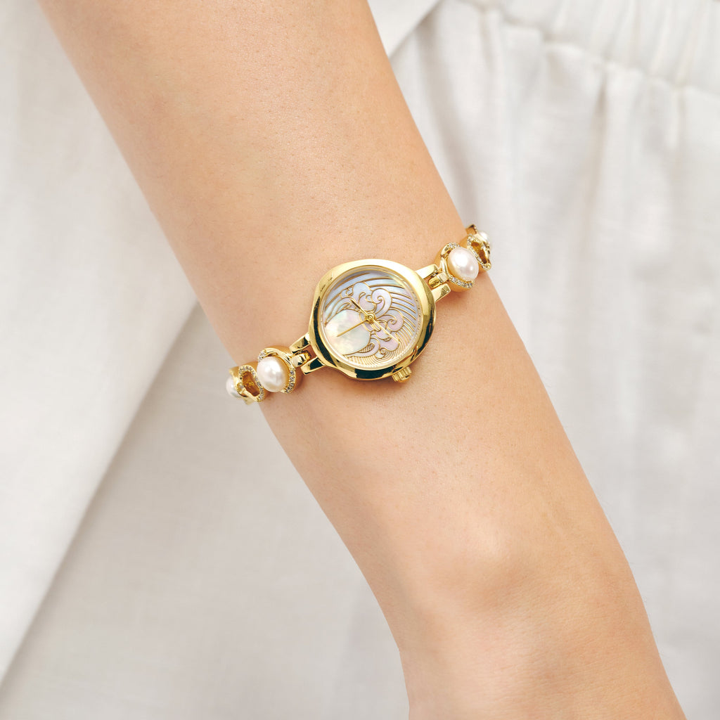 Zodiac Stellar Pearl Watch（Aquarius / Gemini / Libra）