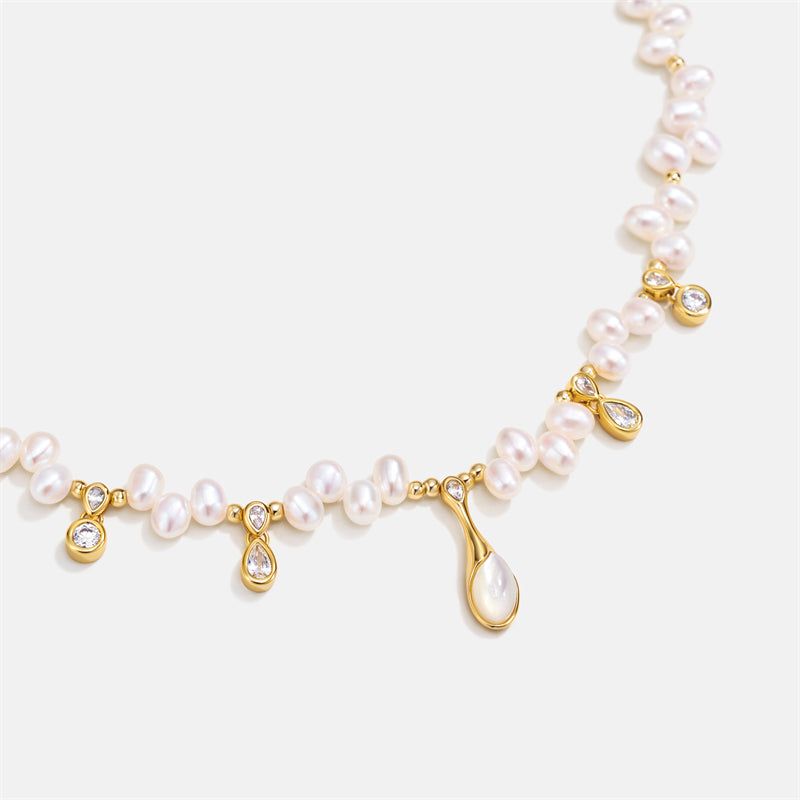 Champagne Moment Pearl Necklace