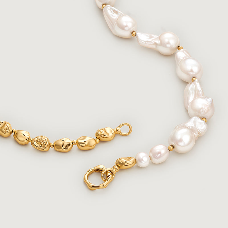 Aurora Baroque Pearl Necklace