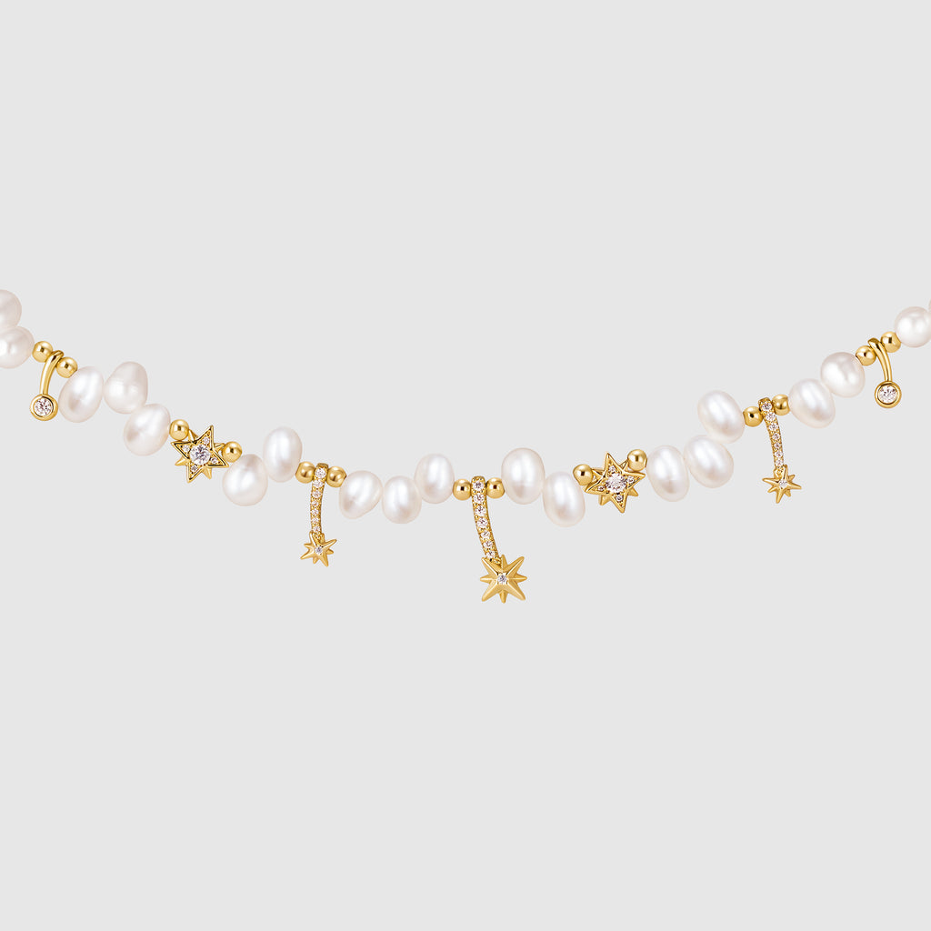 Polaris Pearl Necklace