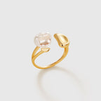 Floriography Lilac Pearl Ring - Amber Lollipop