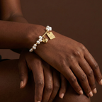 Lucky & Love Pearl Bracelet