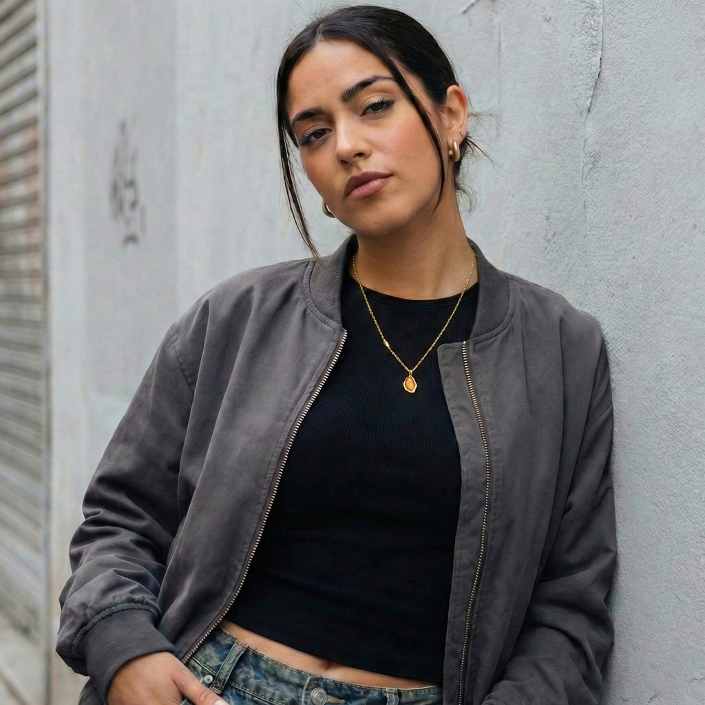 Raw Citrine Necklace