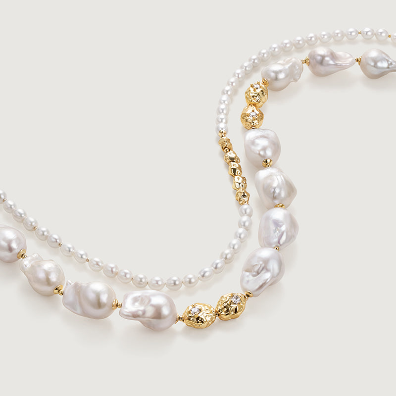 Sea Jewel Baroque Pearl Necklace