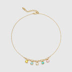 Drift Sand cz Stone Necklace