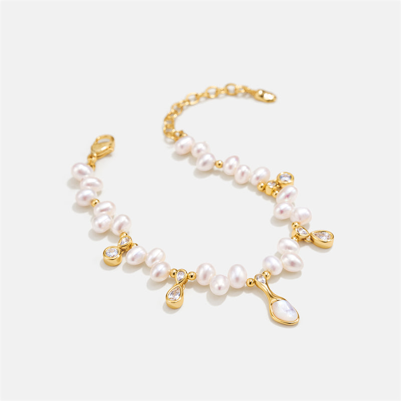 Champagne Moment Pearl Bracelet