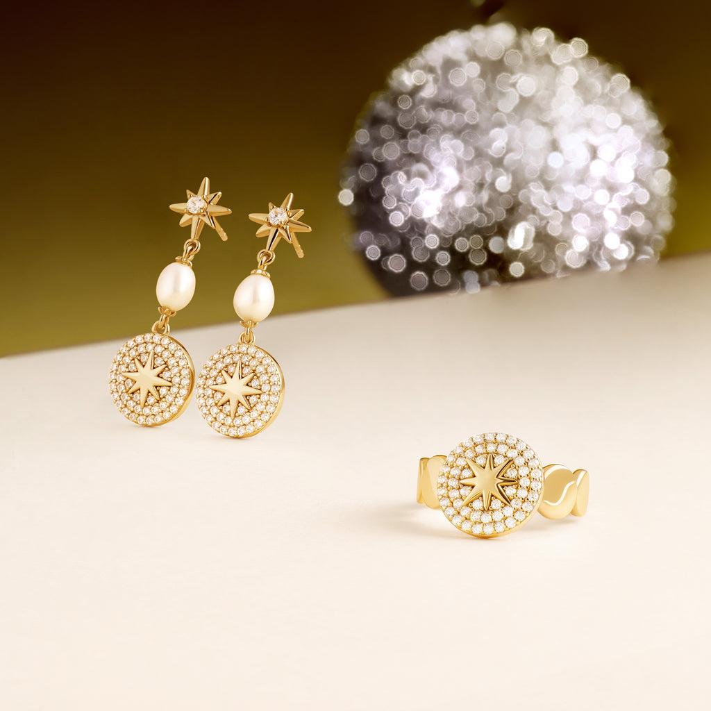 Celestial Star Open Ring