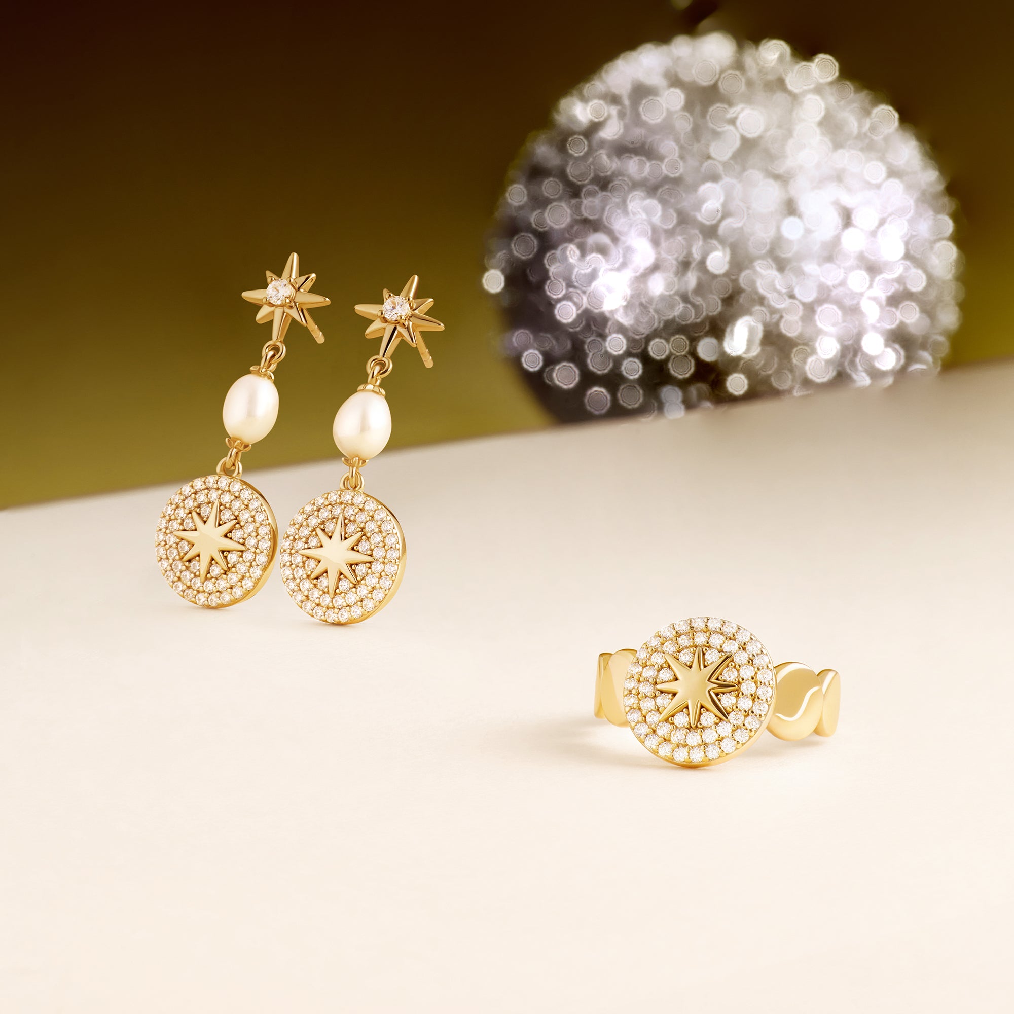 Celestial Star Open Ring