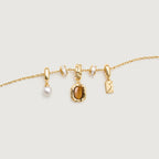 Tiger’s Eye Charm Necklace
