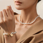 Irregular Choker Pearl Necklace
