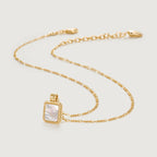 Oil Frame Gemstone Necklace