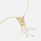 Celestial Star Fringe Necklace