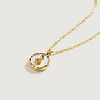 Signet Initial Necklace