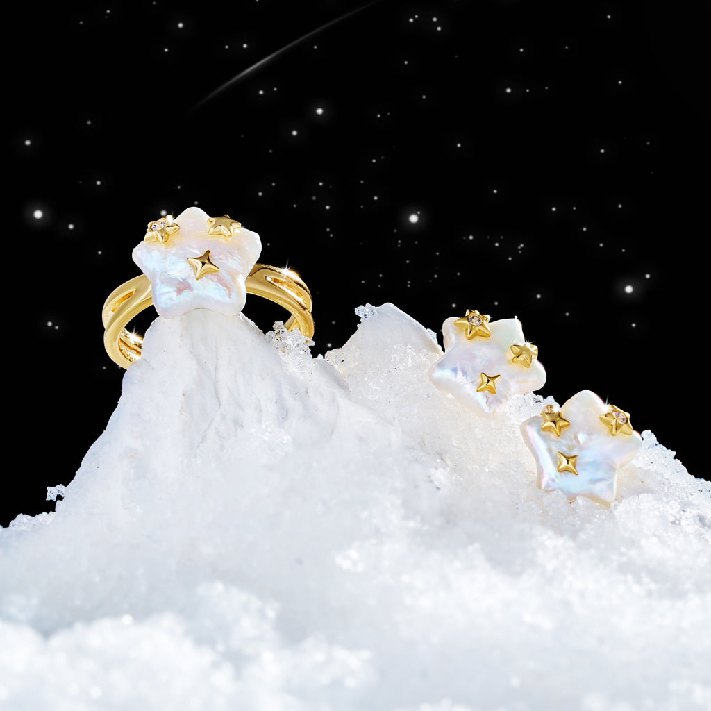 Starlight Pearl Ring