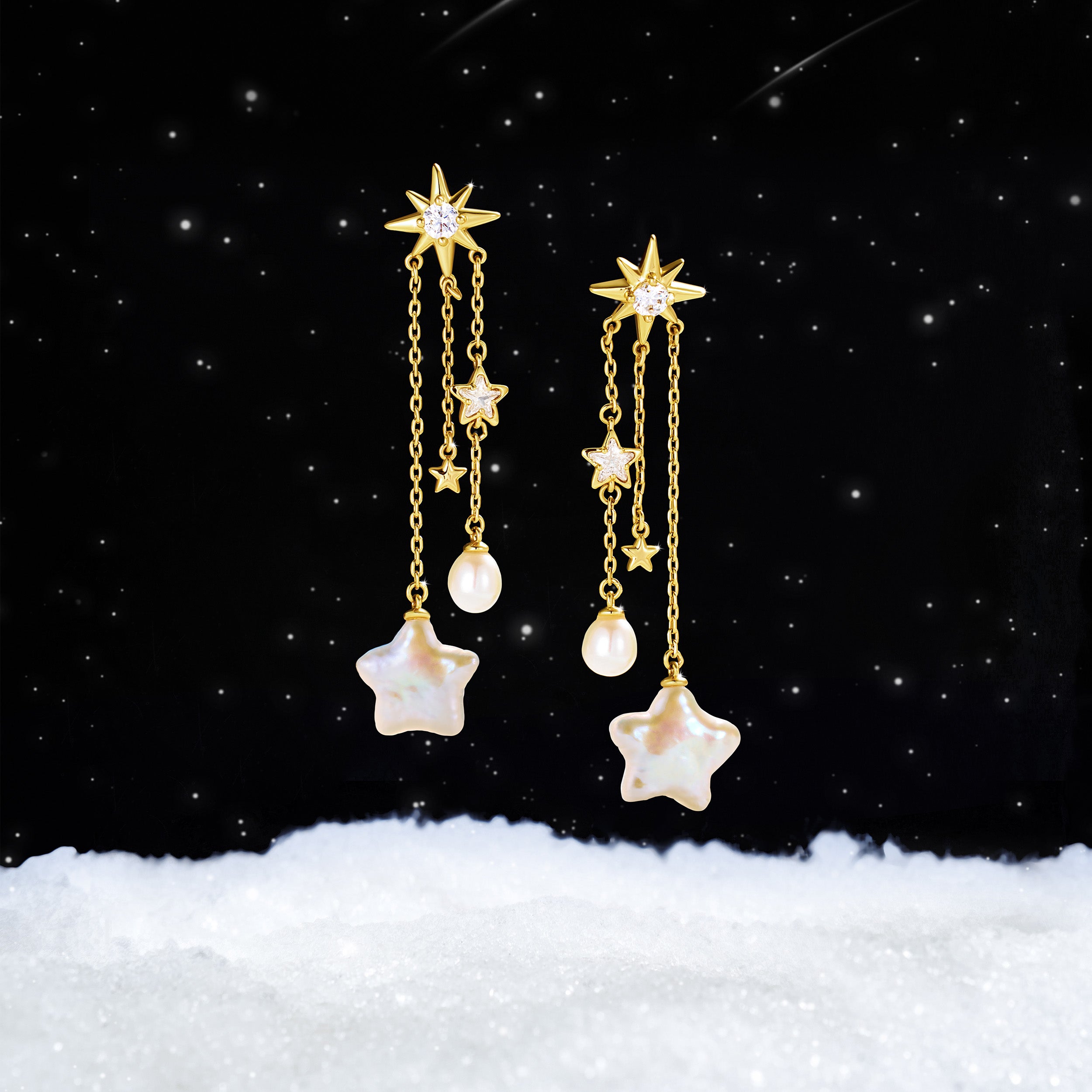 Starlight Tassel Earrings