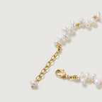 Blush Heart Rose Quartz Pearl Bracelet