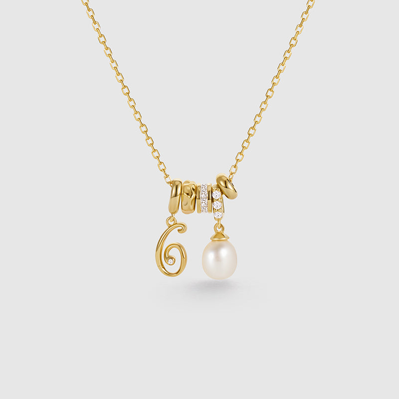 Birthstone Charm Necklace