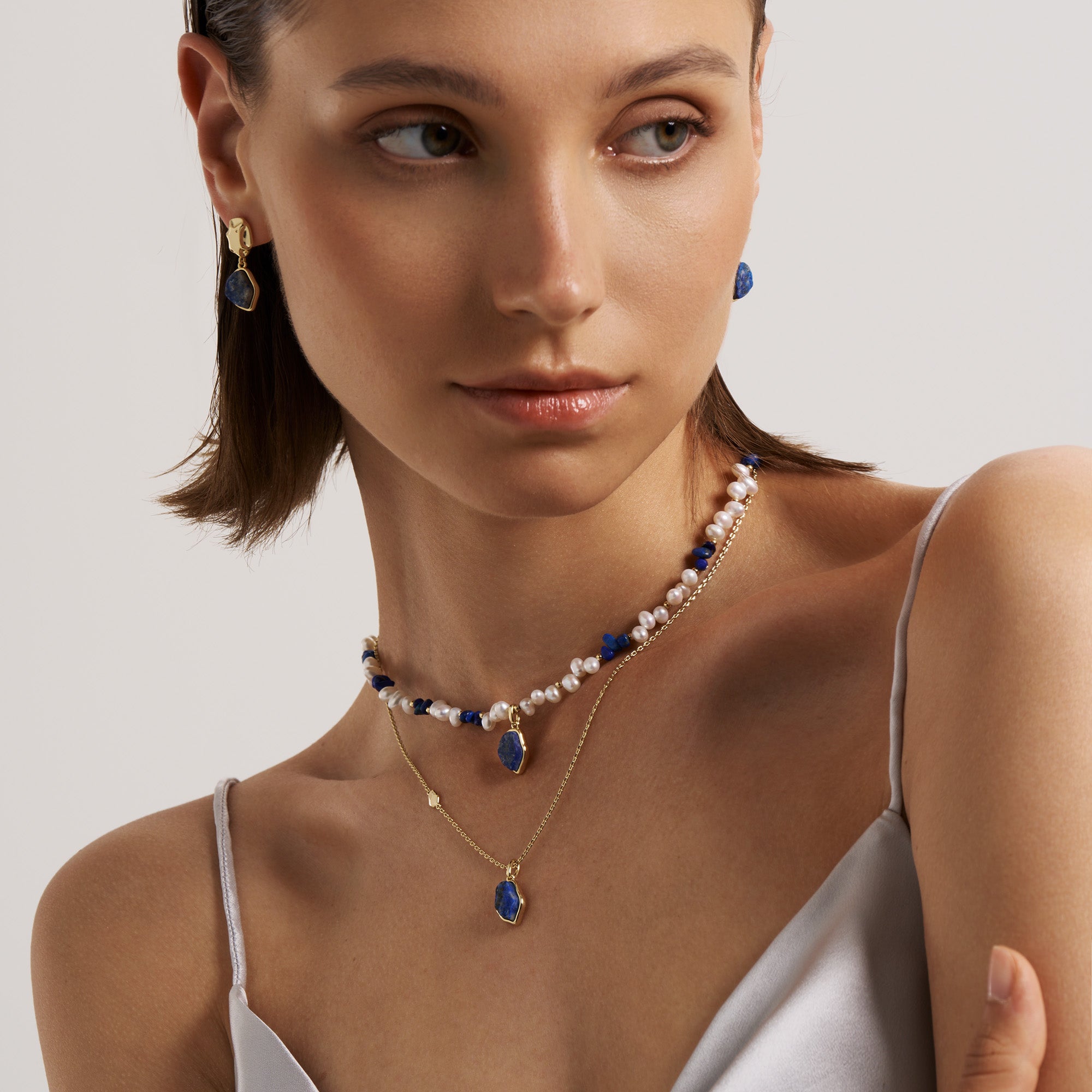 Raw Lapis Lazuli Necklace