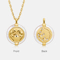 Stellar Zodiac Charm Mother of Pearl Necklace